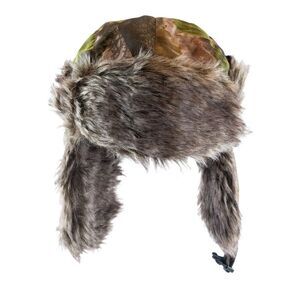 Jack Pyke Unisex Adult Tundra Oak Leaf Winter Hat / Camo Green